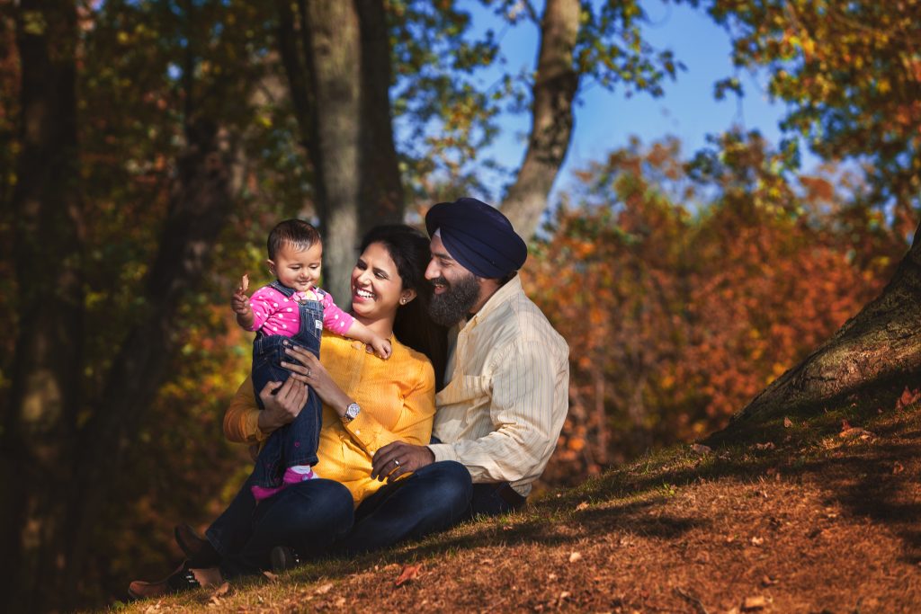 Outdoor family portraits