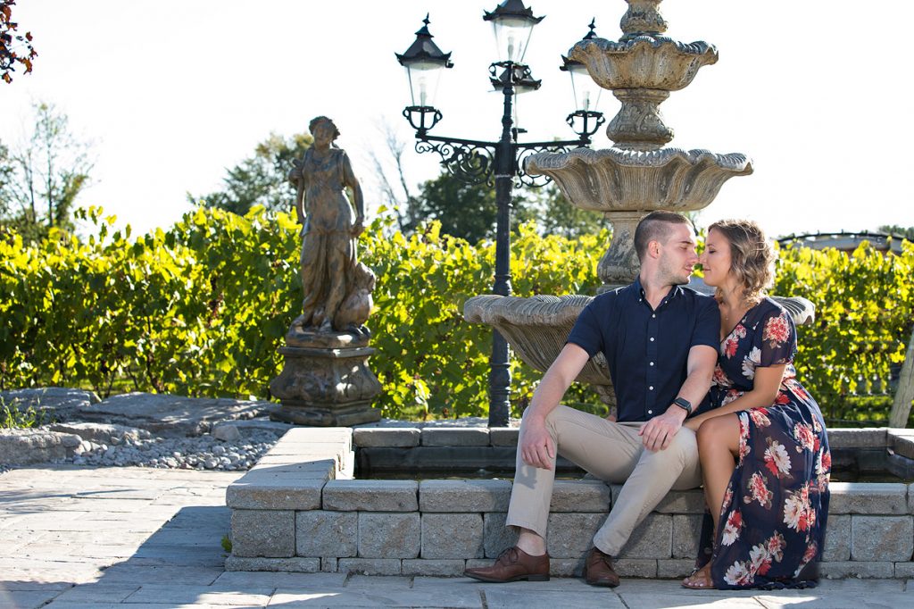 Gallucci Winery Engagement Photographer