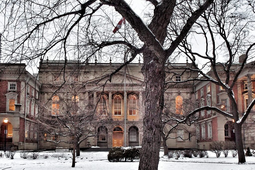 Osgoode Hall buildings and bridges locations