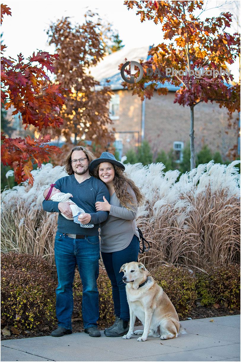 Intimate family photos at Aldralea in fall