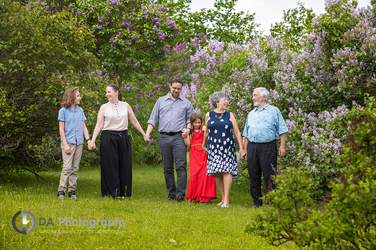  Family photographers at the Arboretum in Guelph